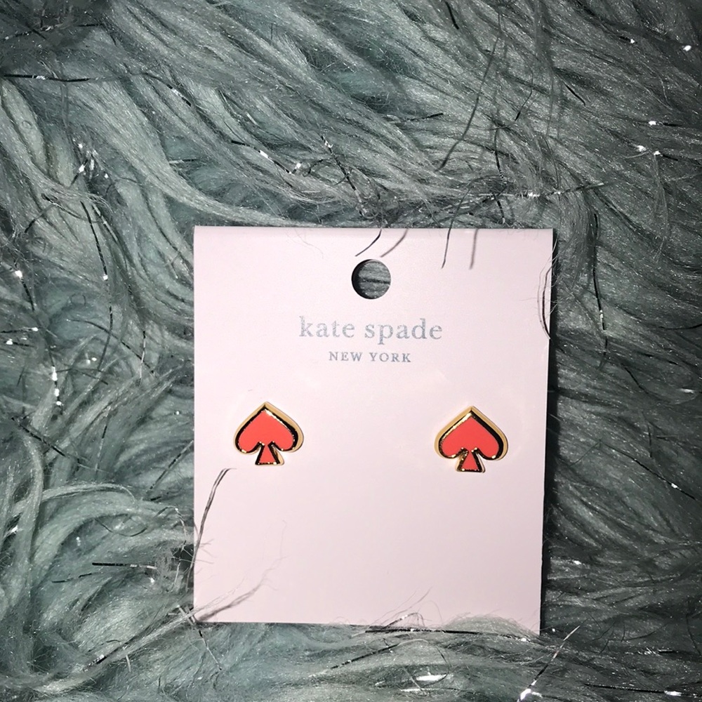 AUTHENTIC KATE SPADE ORANGE EARRINGS